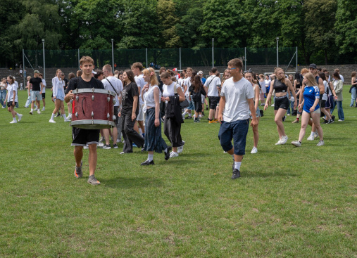 Mecz towarzyski Piętnastki z IV LO